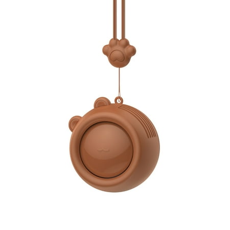 TureClos Mini Portable Fan Neck Hanging Summer Personal Handheld Cooler Adjustable Travel Hot Weather Cooling Cartoon Decoration Brown
TureClos Mini Portable Fan Neck Hanging Summer Personal Handheld Cooler Adjustable Travel Hot Weather Cooling Cartoon Decoration Brown