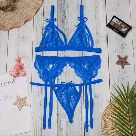 MRULIC lingerie for women Ladies Erotic Lingerie Lace Strap Garter Belt Fashion Lingerie Set Blue + M
MRULIC lingerie for women Ladies Erotic Lingerie Lace Strap Garter Belt Fashion Lingerie Set Blue + M