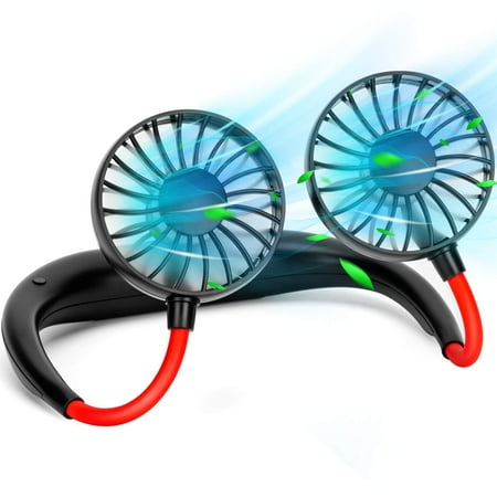 Neck Fan Portable Neck Fan Rechargeable Personal Neck Fan Wearable Fan Neck Air Conditioner Cooling Fan 360 Degree Rotation for Travel Sports Walking and Outdoor Work (Black)
Neck Fan Portable Neck Fan Rechargeable Personal Neck Fan Wearable Fan Neck Air Conditioner Cooling Fan 360 Degree Rotation for Travel Sports Walking and Outdoor Work (Black)