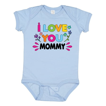 Inktastic I Love You Mommy with Flowers Gift Baby Girl Bodysuit 
Inktastic I Love You Mommy with Flowers Gift Baby Girl Bodysuit