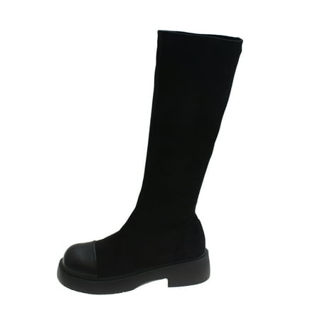 KBKYBUYZ Fashion All-match Thick-soled Round Toe Boots Women s Plush Surface Stitching Boots
KBKYBUYZ Fashion All-match Thick-soled Round Toe Boots Women s Plush Surface Stitching Boots