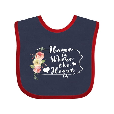 Inktastic Pennsylvania Home is Where the Heart is with Watercolor Gift Baby Boy or Baby Girl Bib
Inktastic Pennsylvania Home is Where the Heart is with Watercolor Gift Baby Boy or Baby Girl Bib