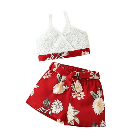 Youmylove Kids Infant Baby Girls Halter Top Floral Printed Pants Two Pieces Outfits Set Spring Clothing Set
Youmylove Kids Infant Baby Girls Halter Top Floral Printed Pants Two Pieces Outfits Set Spring Clothing Set