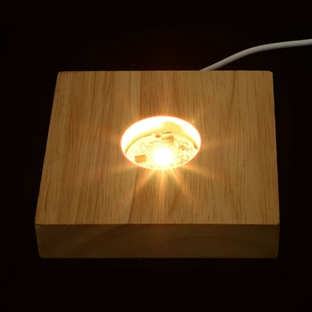1Set Square LED Stands Wood Lighting Bases Durable Crystal Ball Holder Wood Color
1Set Square LED Stands Wood Lighting Bases Durable Crystal Ball Holder Wood Color