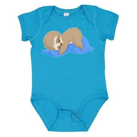 Inktastic Cute Baby Sloth Sleeping on Blue Pillow Gift Baby Boy or Baby Girl Bodysuit
Inktastic Cute Baby Sloth Sleeping on Blue Pillow Gift Baby Boy or Baby Girl Bodysuit