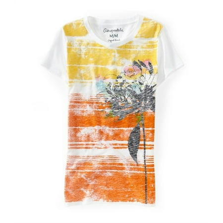 Aeropostale Womens Flower Graphic T-Shirt