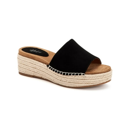 STYLE & COMPANY Womens Black Goring 1 Platform Cushioned Keiraa Round Toe Wedge Slip On Espadrille Shoes 6 M
STYLE & COMPANY Womens Black Goring 1 Platform Cushioned Keiraa Round Toe Wedge Slip On Espadrille Shoes 6 M