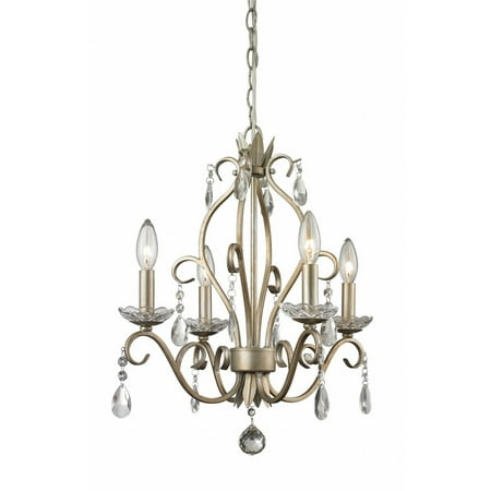 4 Light Mini Chandelier in Metropolitan Style 17.13 inches Wide By 20.63 inches High Antique Silver Bailey Street Home 372-Bel-1776882
4 Light Mini Chandelier in Metropolitan Style 17.13 inches Wide By 20.63 inches High Antique Silver Bailey Street Home 372-Bel-1776882