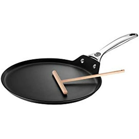 Le Creuset Toughened Nonstick PRO Crepe Pan with Rateau 11
