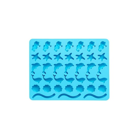 38 Holes Silicone Fondant Moulds Marine Life Shapes DIY Baking Candy Mould Chocolates Mold Great Gift for Children Adult
38 Holes Silicone Fondant Moulds Marine Life Shapes DIY Baking Candy Mould Chocolates Mold Great Gift for Children Adult