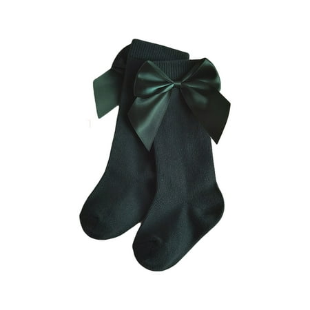 wybzd Baby Toddler Girls Knee High Socks Solid Color Bowknot Anti-Slip Cute Wild Cotton Long Stockings Dark Green 1-3 Years
wybzd Baby Toddler Girls Knee High Socks Solid Color Bowknot Anti-Slip Cute Wild Cotton Long Stockings Dark Green 1-3 Years