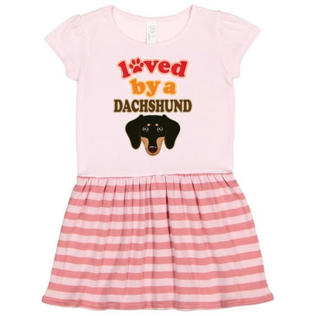 Inktastic Dachshund Dog Lover Gift Gift Toddler Girl Dress
