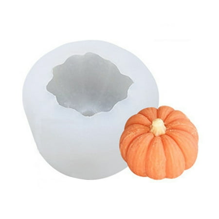 Fovolat 3D Pumpkin Silicone Mold Non-stick Reusable Baking Mould