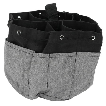 Tool Bag Easy To Loosen Wear-resistant Durable Tool Bag Canvas For Maintenance Work For Gardening Work For Electrician Work Black+Gray
Tool Bag Easy To Loosen Wear-resistant Durable Tool Bag Canvas For Maintenance Work For Gardening Work For Electrician Work Black+Gray