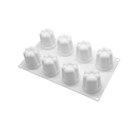 HOTYA 8 Cavities Silicone Material 3D Small Flower Shape Mousse Cake Moulds Dessert Molds for Home Kitchen Baking Use for Kids
HOTYA 8 Cavities Silicone Material 3D Small Flower Shape Mousse Cake Moulds Dessert Molds for Home Kitchen Baking Use for Kids