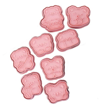 Julam Bear Cookie Cutters 3D Biscuit Cutter Mold 8pcs DIY Biscuit Molds for Dough Cookie Biscuit Fondant Baking Accessories sturdy
Julam Bear Cookie Cutters 3D Biscuit Cutter Mold 8pcs DIY Biscuit Molds for Dough Cookie Biscuit Fondant Baking Accessories sturdy