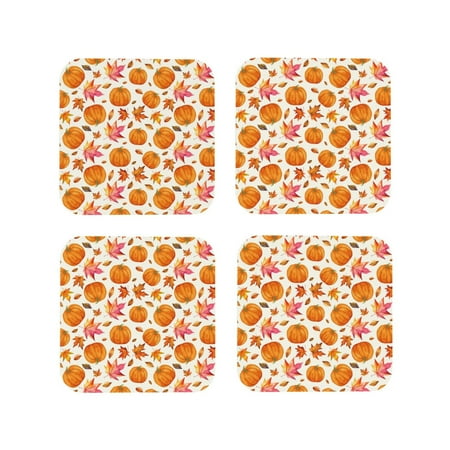 Tideii Orange Autumn Leaves for Leather Coasters 4 Pieces Anti-fouling and Anti-scalding Decorative Coasters Suitable for Restaurants Kitchens Coffee Shops-Square
Tideii Orange Autumn Leaves for Leather Coasters 4 Pieces Anti-fouling and Anti-scalding Decorative Coasters Suitable for Restaurants Kitchens Coffee Shops-Square