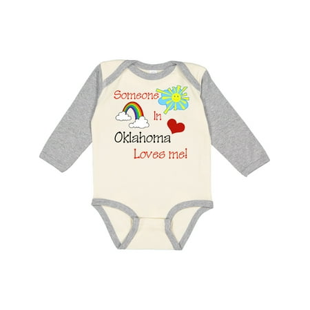 Inktastic Someone in Oklahoma loves me! Gift Baby Boy or Baby Girl Long Sleeve Bodysuit
Inktastic Someone in Oklahoma loves me! Gift Baby Boy or Baby Girl Long Sleeve Bodysuit