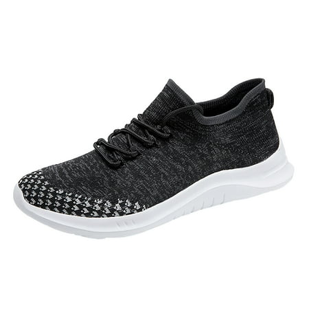 ZIZOCWA Summer Men S Flat Sports Shoes Lightweight Mesh Breathable Lace-Up Walking Shoes Stretch Cloth Soft Sole Shoes Comfortable Black Size42
ZIZOCWA Summer Men S Flat Sports Shoes Lightweight Mesh Breathable Lace-Up Walking Shoes Stretch Cloth Soft Sole Shoes Comfortable Black Size42