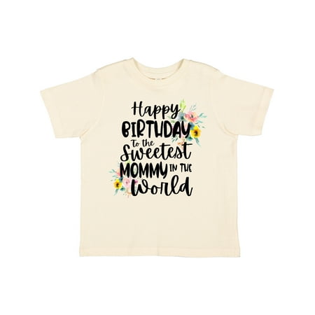 Inktastic Happy Birthday to the Sweetest Mommy in the World Gift Toddler Toddler Girl T-Shirt
Inktastic Happy Birthday to the Sweetest Mommy in the World Gift Toddler Toddler Girl T-Shirt