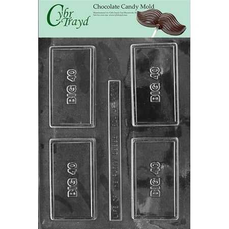 Cybrtrayd Life of the Party BC030 Big 40 Business Card Chocolate Candy Mold in Sealed Protective Poly Bag Imprinted with Copyrighted Cybrtrayd Molding Instructions
Cybrtrayd Life of the Party BC030 Big 40 Business Card Chocolate Candy Mold in Sealed Protective Poly Bag Imprinted with Copyrighted Cybrtrayd Molding Instructions