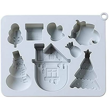 Christmas Day Theme Silicone Mold Cake Mold Ice Tray Handmade Soap Complementary Food Chocolate Baking Mold
Christmas Day Theme Silicone Mold Cake Mold Ice Tray Handmade Soap Complementary Food Chocolate Baking Mold