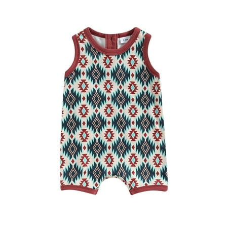 Binpure Baby Boys Summer Casual Jumpsuit Sleeveless O Neck Geometry/Cattle Head Print Playsuit
Binpure Baby Boys Summer Casual Jumpsuit Sleeveless O Neck Geometry/Cattle Head Print Playsuit