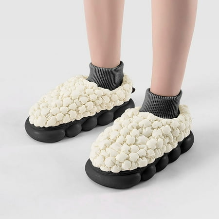 Zedker Womens Slippers Memory Foam Slippers Women Men Slippers Home Couple Cotton Shoes Indoor Outside Soft Soled Cobblestones Knitted Ankle Boots Clearance
Zedker Womens Slippers Memory Foam Slippers Women Men Slippers Home Couple Cotton Shoes Indoor Outside Soft Soled Cobblestones Knitted Ankle Boots Clearance