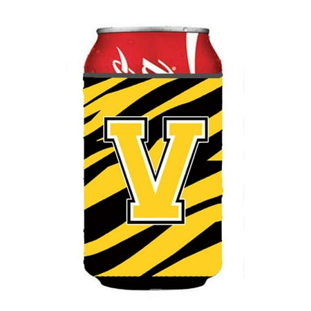 Carolines Treasures CJ1026-VCC Letter V Initial Tiger Stripe - Black Gold Can or Bottle Hugger Can Hugger multicolor
Carolines Treasures CJ1026-VCC Letter V Initial Tiger Stripe - Black Gold Can or Bottle Hugger Can Hugger multicolor