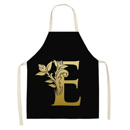 HomeLife Golden Letter Alphabet Pattern Kitchen Apron Sleeveless Cooking Cleaning Tools
HomeLife Golden Letter Alphabet Pattern Kitchen Apron Sleeveless Cooking Cleaning Tools
