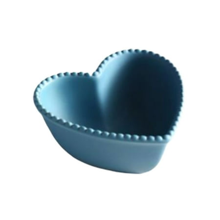 Heart Shaped Ceramics Bowl Fruit Salad Bowl Dessert Bowl Food Serving Bowl for Home Restaurant Kitchen (Light Blue)
Heart Shaped Ceramics Bowl Fruit Salad Bowl Dessert Bowl Food Serving Bowl for Home Restaurant Kitchen (Light Blue)