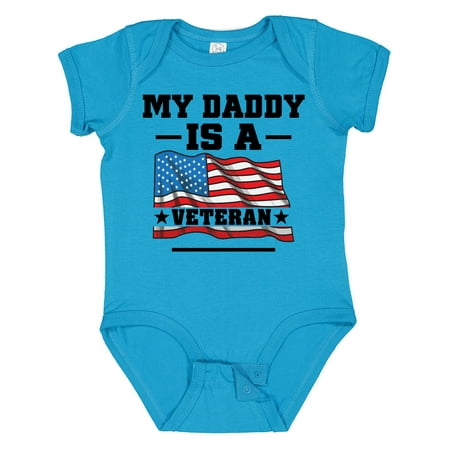 Inktastic My Daddy is a Veteran Gift Baby Boy or Baby Girl Bodysuit 
Inktastic My Daddy is a Veteran Gift Baby Boy or Baby Girl Bodysuit