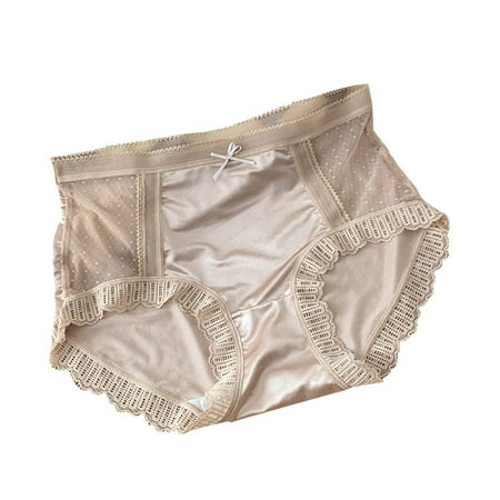 Felwors Women s Panty Comfortable Breathable Lace Mesh Hollowed Out Underwear Light Pure Cotton Girl Mid Waist Panty Size L
Felwors Women s Panty Comfortable Breathable Lace Mesh Hollowed Out Underwear Light Pure Cotton Girl Mid Waist Panty Size L