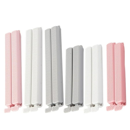12 Pcs Sealing Clip Food Preservation Sealing Clip Snack Bag Sealing Clip Sealing Device for Home Food (Large Pink/Large Beige/La
12 Pcs Sealing Clip Food Preservation Sealing Clip Snack Bag Sealing Clip Sealing Device for Home Food (Large Pink/Large Beige/La