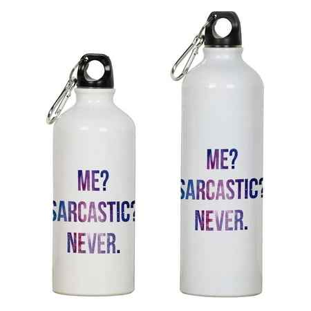 Printtoo Travel Water Bottle Me Sarcastic Never Print Aluminum Sport Bottle Kids 750ml/25.3oz
Printtoo Travel Water Bottle Me Sarcastic Never Print Aluminum Sport Bottle Kids 750ml/25.3oz