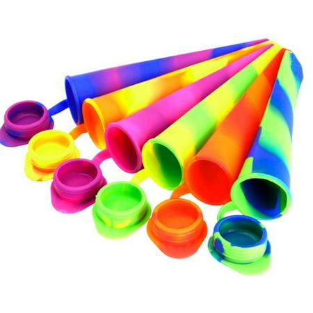6 Pack Popsicles Molds Reusable Kids Popsicle Molds Multi-Colored Silicone Popcical Molds Ice Pop Molds DIY Frozen Popsicle Maker with Lid
6 Pack Popsicles Molds Reusable Kids Popsicle Molds Multi-Colored Silicone Popcical Molds Ice Pop Molds DIY Frozen Popsicle Maker with Lid