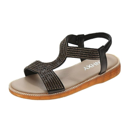 Sandals Women Shoes for Women Summer New Fish Mouth Rhinestone Flat Roman Beach Women s Sandals
Sandals Women Shoes for Women Summer New Fish Mouth Rhinestone Flat Roman Beach Women s Sandals