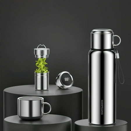 316 All-steel Vacuum Cup Super Large Capacity High-grade Water Cup Insulated 24 Hours Water Bottle
316 All-steel Vacuum Cup Super Large Capacity High-grade Water Cup Insulated 24 Hours Water Bottle