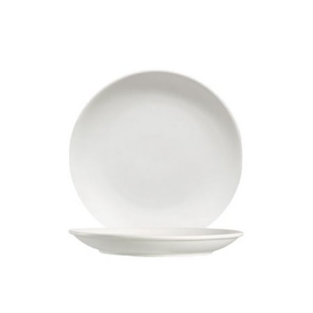 Lincoln Coupe Plate 9-1/4 Dia. X 1-1/4 H Porcelain White 16 packs