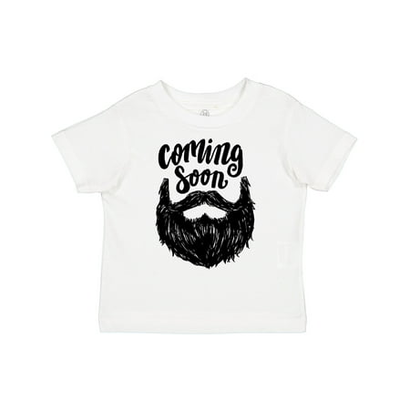 Inktastic Beard Coming Soon Gift Toddler Boy Girl T-Shirt