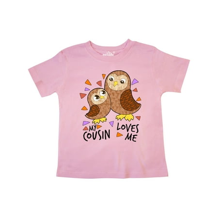 Inktastic My Cousin Loves Me- cute owl family Gift Toddler Boy or Toddler Girl T-Shirt
Inktastic My Cousin Loves Me- cute owl family Gift Toddler Boy or Toddler Girl T-Shirt