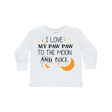 Inktastic I Love My Paw Paw To The Moon and Back Gift Toddler Boy or Toddler Girl Long Sleeve T-Shirt
Inktastic I Love My Paw Paw To The Moon and Back Gift Toddler Boy or Toddler Girl Long Sleeve T-Shirt