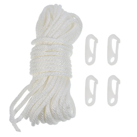 Hemoton 6mm Diameter Flagpole Lifting Rope Flag Halyard Nylon Rope Replacement Rope
Hemoton 6mm Diameter Flagpole Lifting Rope Flag Halyard Nylon Rope Replacement Rope