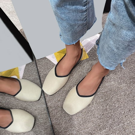 Vedolay Casual Shoes For Women Summer Women s Loafers Fashion Comfort Rubber Sole Flats Slip On Dress Shoes Khaki 7.5
Vedolay Casual Shoes For Women Summer Women s Loafers Fashion Comfort Rubber Sole Flats Slip On Dress Shoes Khaki 7.5