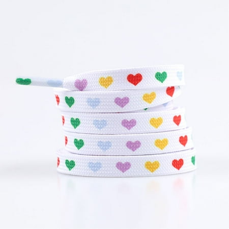 Fashion Shoestrings Sport Shoelace for Kids Adult High Conver Flat Laces Sneakers Shoelace Love Heart Shoelaces MULTICOLOR 100CM
Fashion Shoestrings Sport Shoelace for Kids Adult High Conver Flat Laces Sneakers Shoelace Love Heart Shoelaces MULTICOLOR 100CM