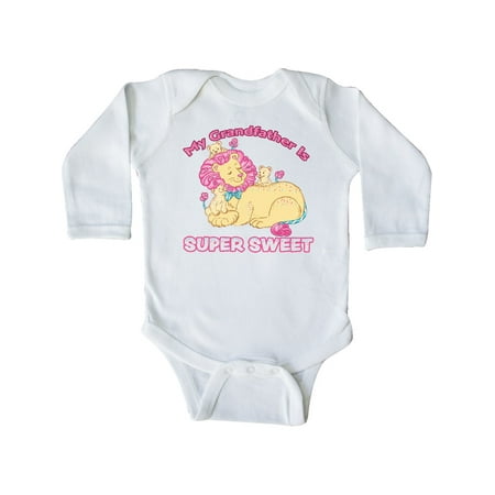 Inktastic My Grandfather Is Super Sweet Cotton Candy Lions Gift Baby Boy or Baby Girl Long Sleeve Bodysuit
Inktastic My Grandfather Is Super Sweet Cotton Candy Lions Gift Baby Boy or Baby Girl Long Sleeve Bodysuit