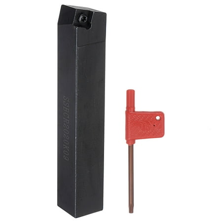 Uxcell 3/4 CNC Lathe Indexable Carbide Turning Tool Holder 75° SSBCR2020K09