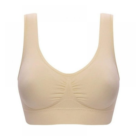 Lorddream Women s Plus Size Pure Comfort Breathable Wirefree Bra S-3XL Seamless Sport Yoga Underwear Fitness Bras Tops - 2Pack
Lorddream Women s Plus Size Pure Comfort Breathable Wirefree Bra S-3XL Seamless Sport Yoga Underwear Fitness Bras Tops - 2Pack