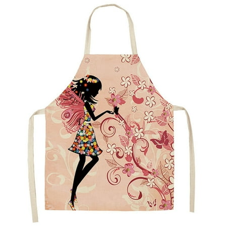 TIANYUHE Kitchen Apron 3D Cartoon Fairy Colorful Flax Water-proof Cooking Apron for Home
TIANYUHE Kitchen Apron 3D Cartoon Fairy Colorful Flax Water-proof Cooking Apron for Home