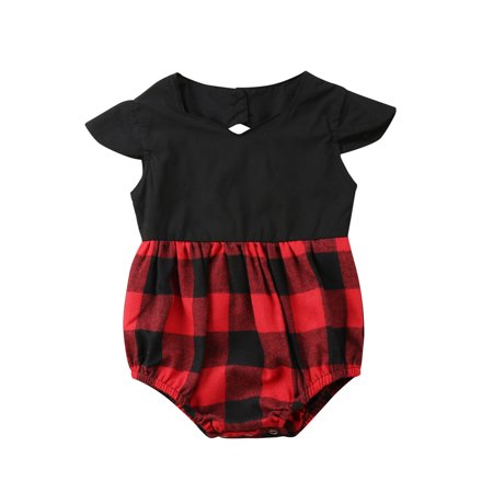 Peyakidsaa Baby Girls Summer Short Jumpsuit Plaid Short Sleeve Hollow Out Patchwork Romper
Peyakidsaa Baby Girls Summer Short Jumpsuit Plaid Short Sleeve Hollow Out Patchwork Romper